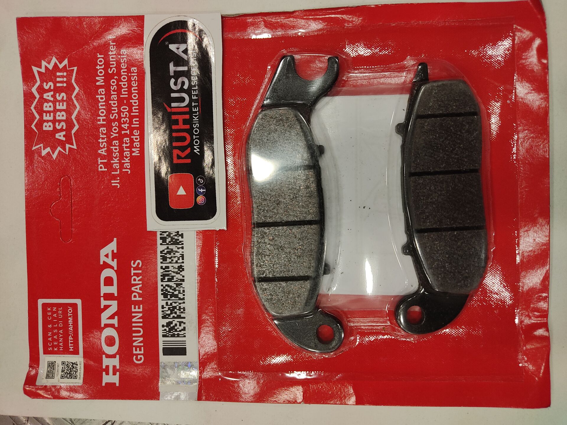 PCX ÖN FREN BALATASI