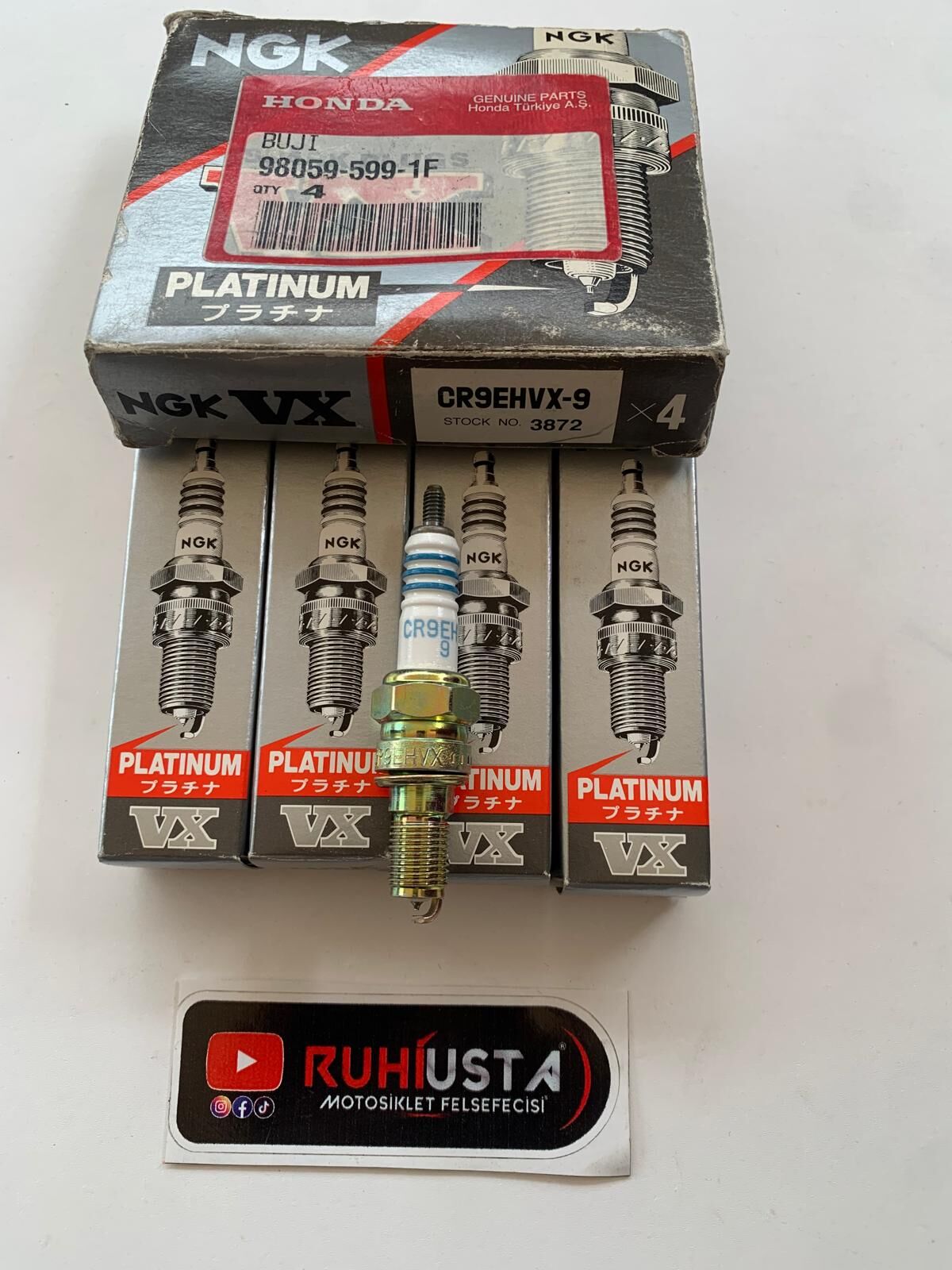 BUJİ NGK CR9EHVX-9(4 adet)