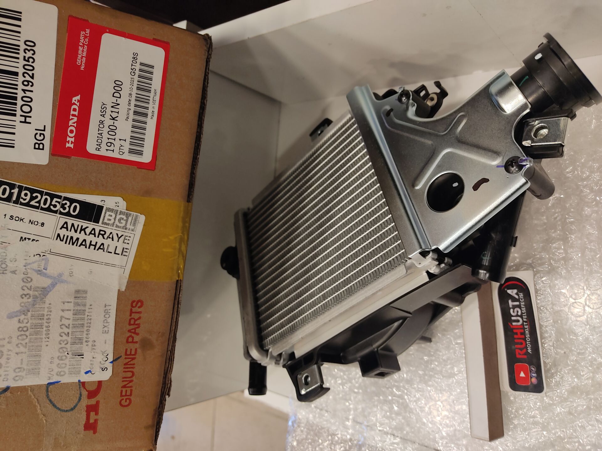 PCX RADYATÖR KOMPLE ORJ